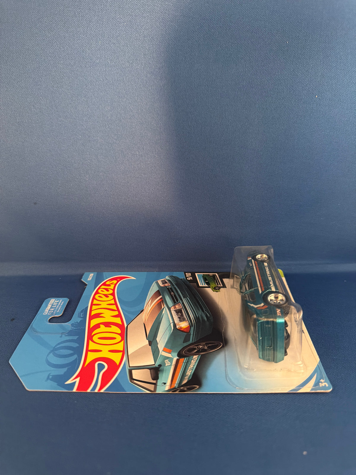 Hot Wheels '92 Ford Mustang Speed Blur Blue Super Treasure Hunt — additional view 5
