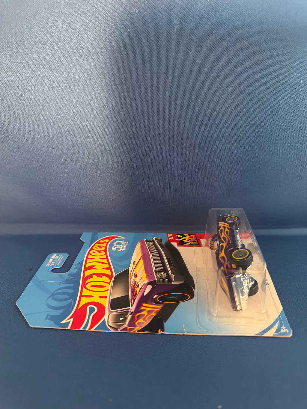 2018 Hot Wheels HW Flames ‘68 Chevy Nova Super Treasure Hunt Purple — additional view 5