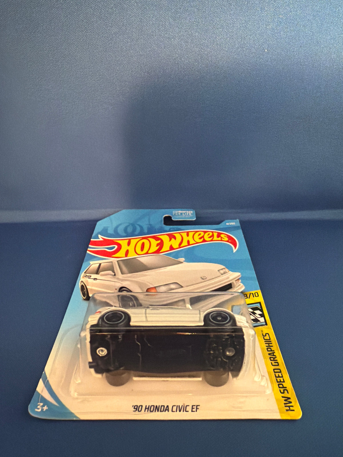 Hot Wheels Factory Sealed 2019 Super Treasure Hunt 90 Honda Civic EF - White — additional view 3
