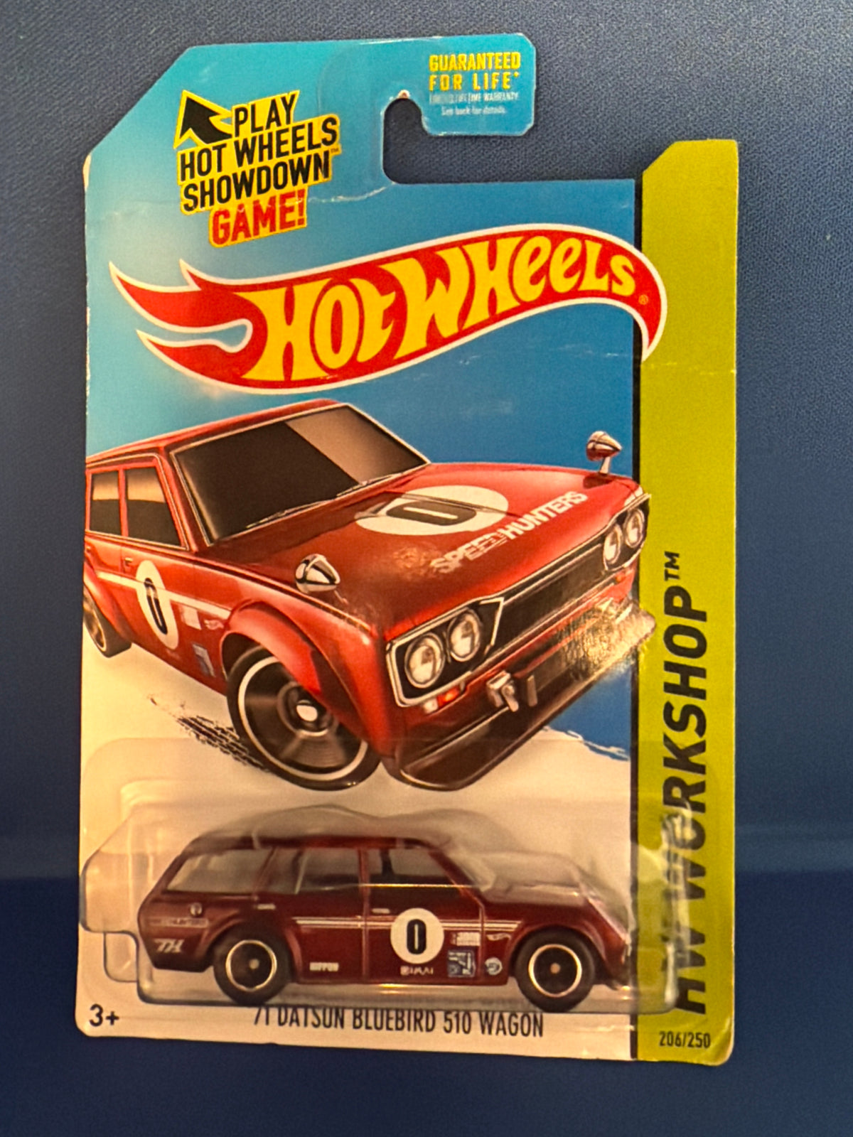 Hot Wheels HW Workshop '71 Datsun Bluebird 510 Wagon STH BN1 — front view