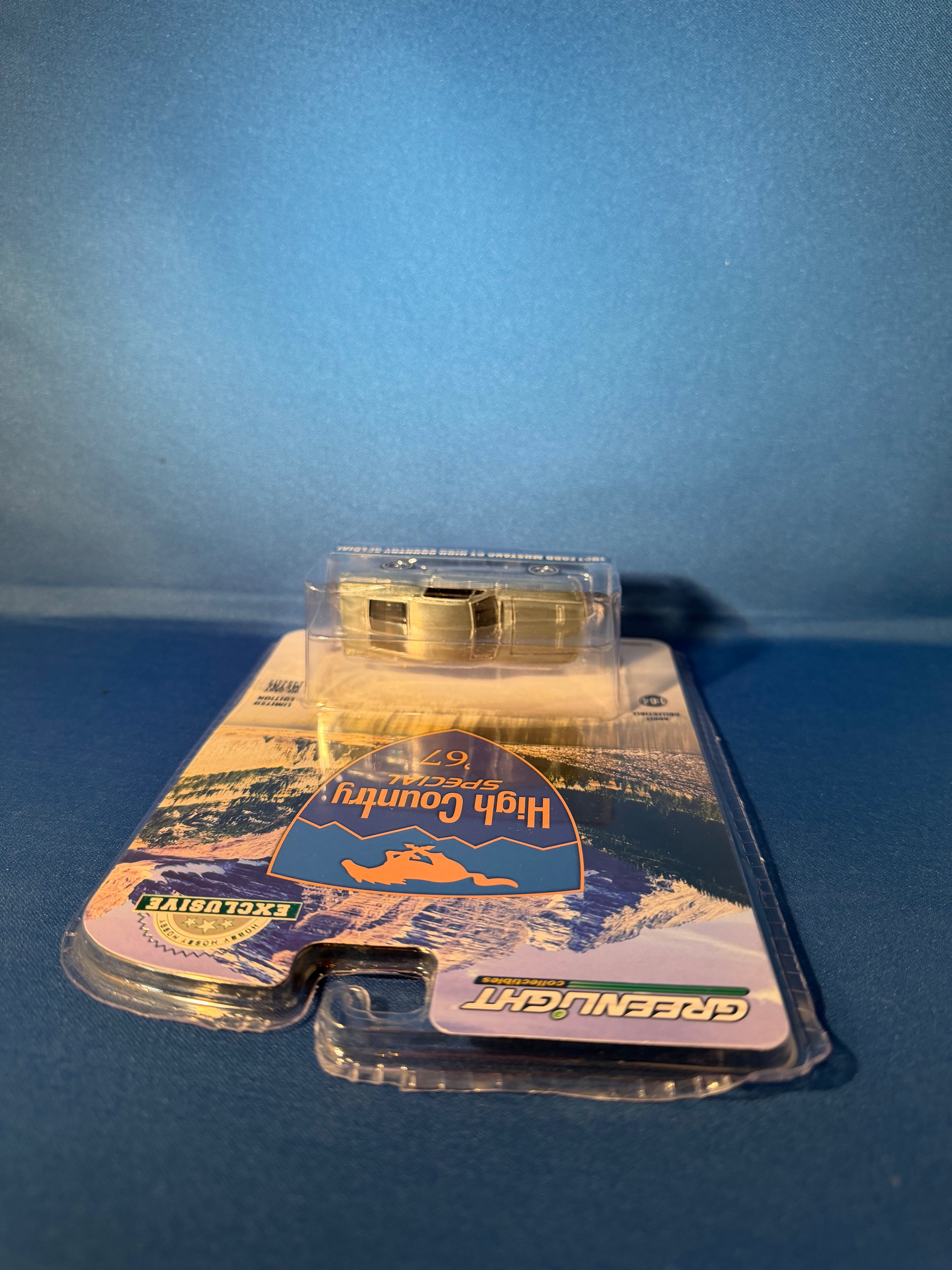 GreenLight 1967 Ford Mustang GT High Country Special RAW CHASE Hobby Exclusive 1:64 — additional view 5