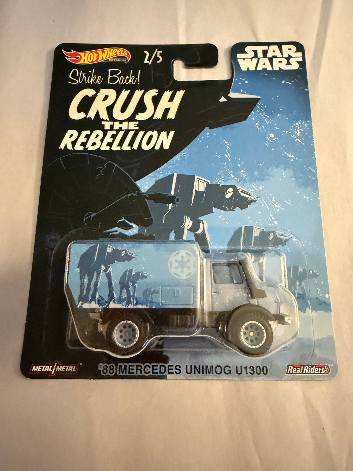 Hot Wheels Premium Star Wars Complete 5-Car Set 1/5–5/5 Real Riders — listing photo 4