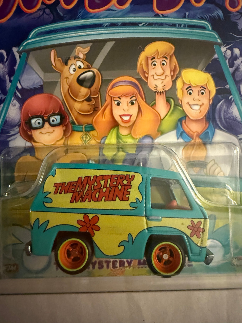 Scooby-Doo Mystery Machine close-up