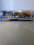 Maisto Design Elite Transport Falken 1957 Chevy Flatbed & 1971 Camaro Z/28 1:64 — original photo 1