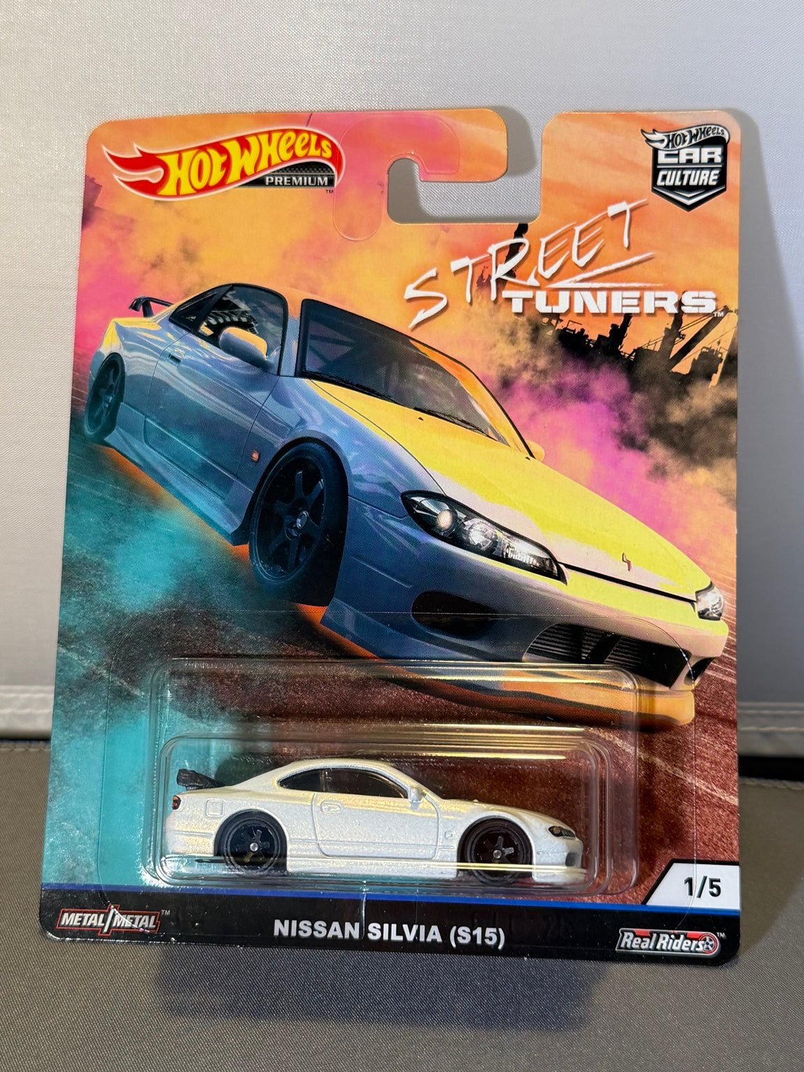 Front of sealed Nissan Silvia S15 Street Tuners