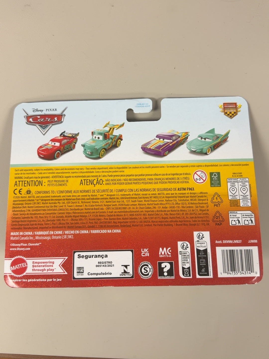 Disney Pixar Cars Race to Celebrate Ramone Flo 2026 back