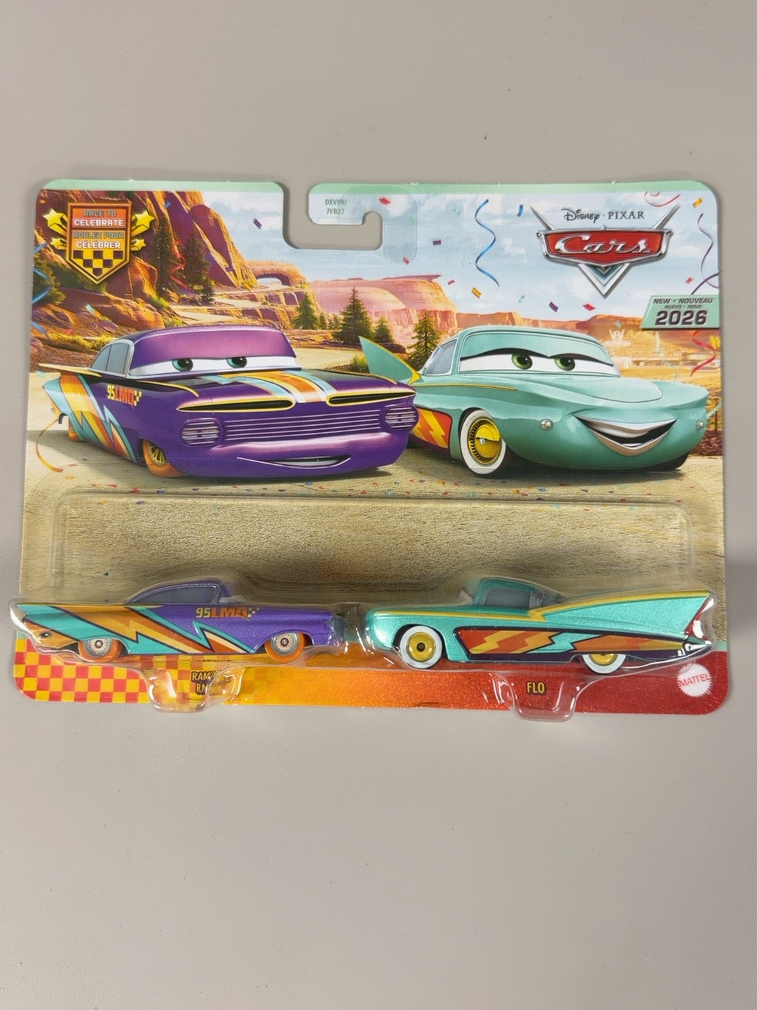 Disney Pixar Cars Race to Celebrate Ramone Flo 2026 front
