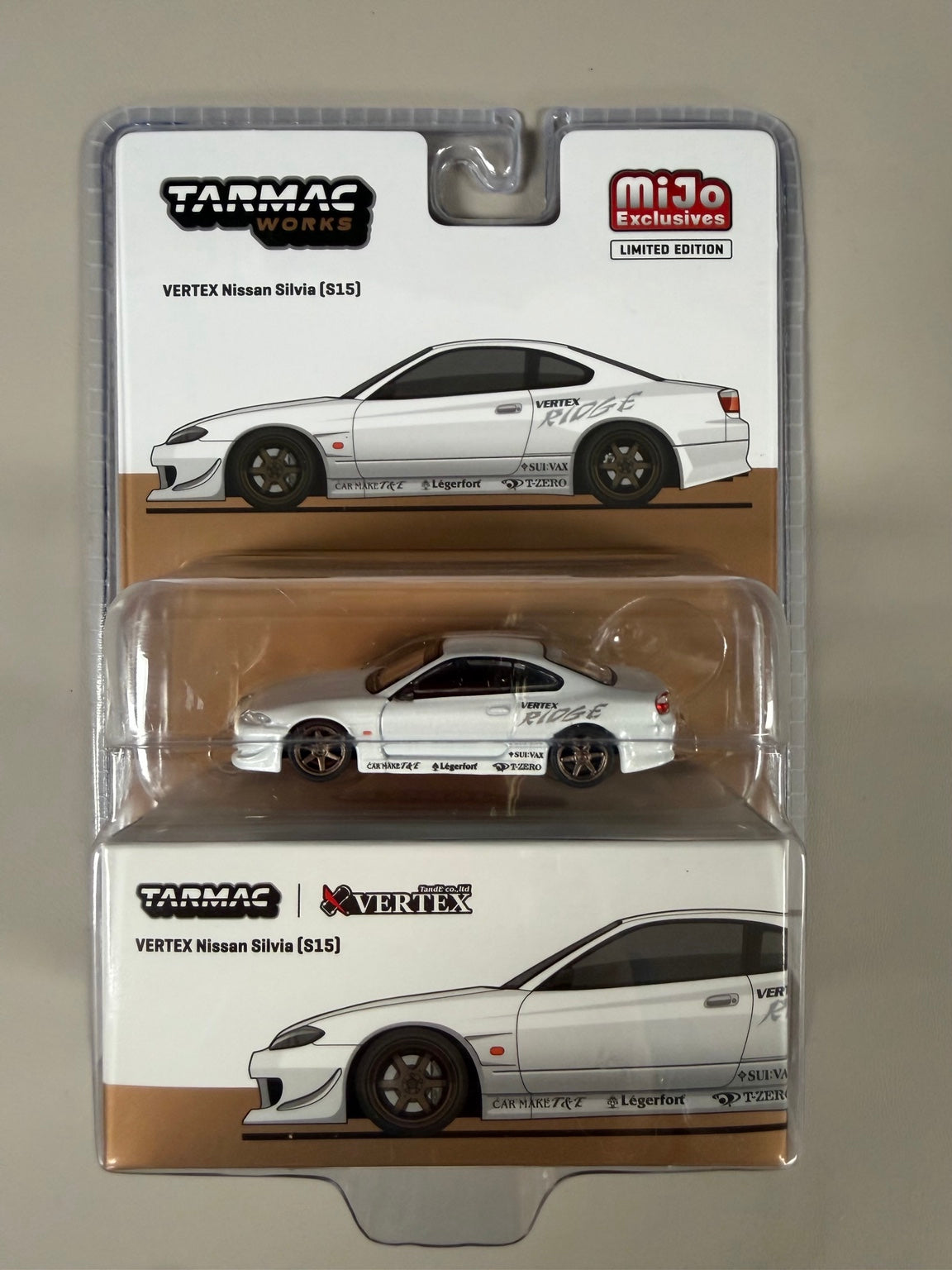 Original front photo Tarmac Works VERTEX Nissan Silvia S15