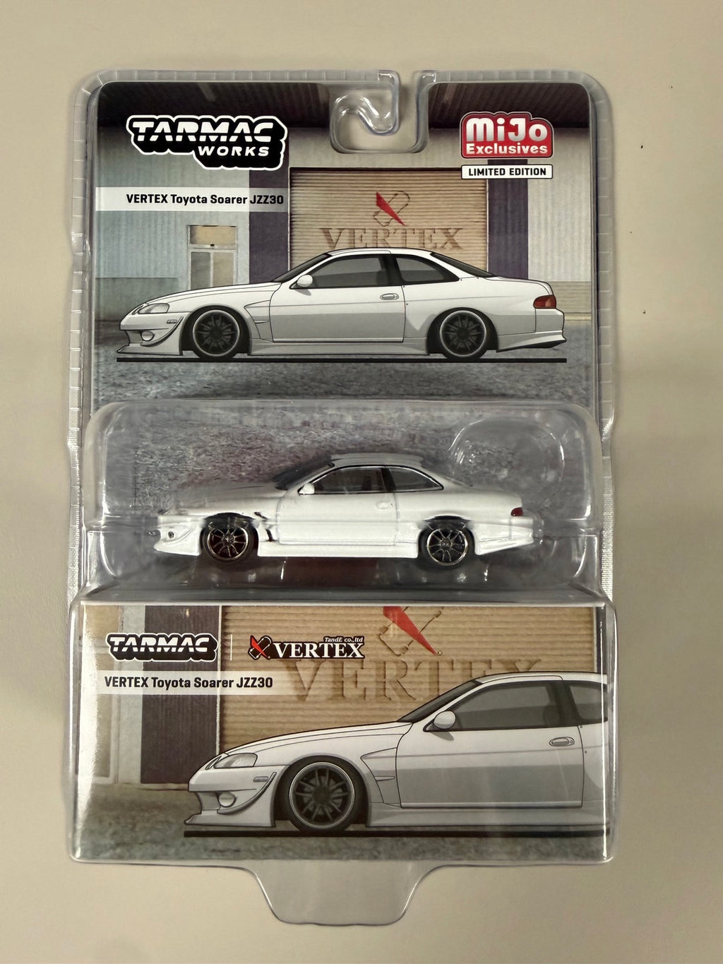 Original front photo Tarmac Works VERTEX Toyota Soarer JZZ30
