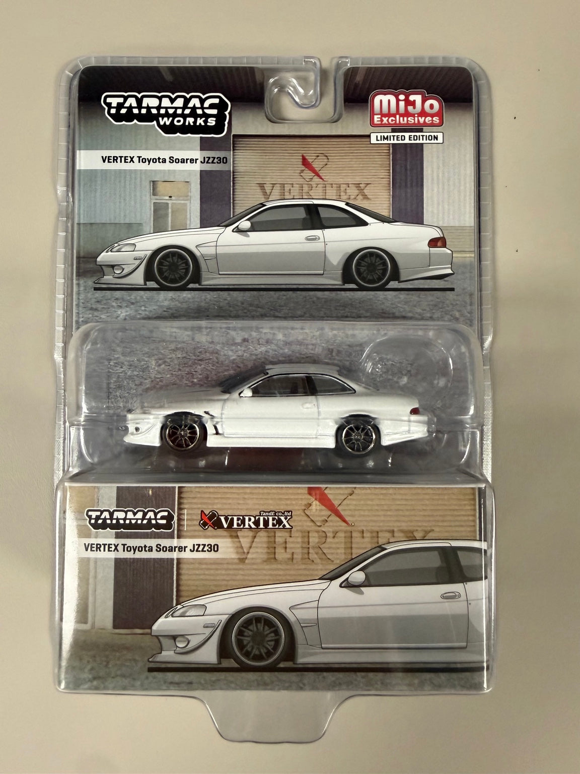 Original front photo Tarmac Works VERTEX Toyota Soarer JZZ30