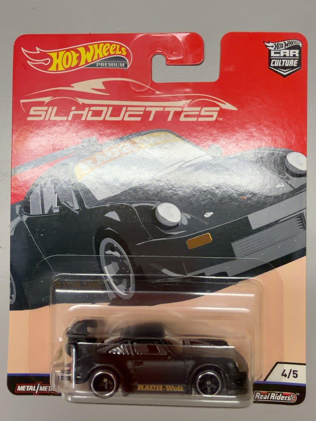 2019 Hot Wheels Premium Car Culture Silhouettes RWB Porsche 930 4/5 front