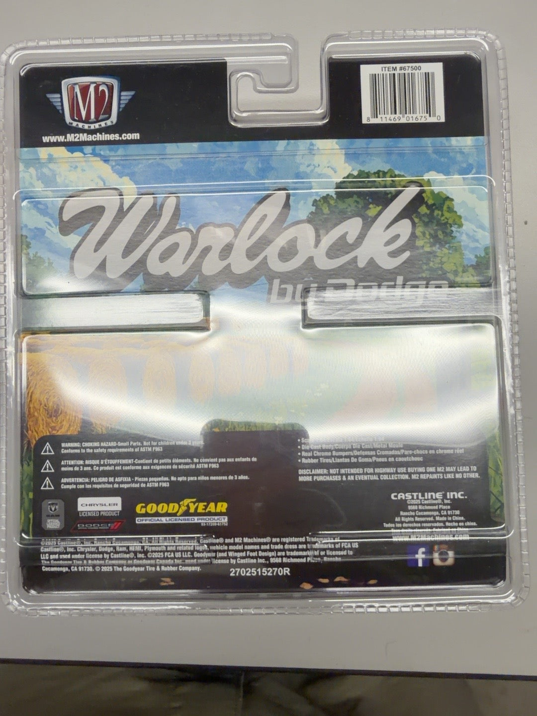M2 Machines 1978 Dodge Warlock R19 Chase 1 of 750 package back