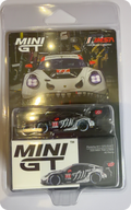 MINI GT Porsche 911 GT3 R #77 Skeleton Rexy 2025 IMSA Petit Le Mans front
