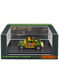 Matchbox Mattel Creations 1972 Volkswagen Beetle Dragster Michael Heralda hand-signed front
