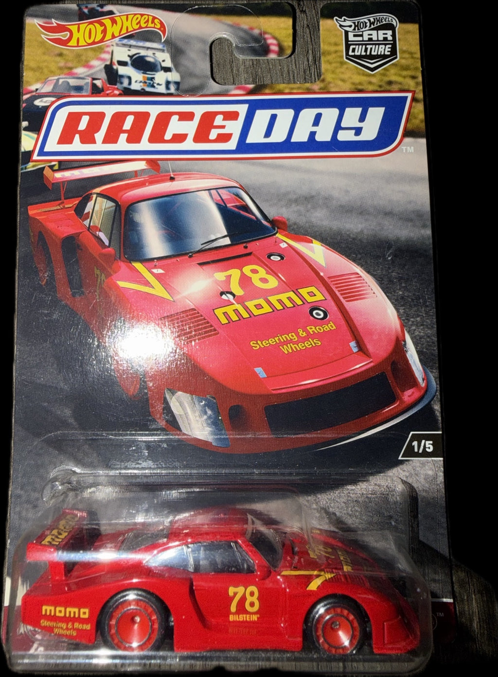2017 Hot Wheels Car Culture Race Day '78 Porsche 935-78 MOMO DWH78 front