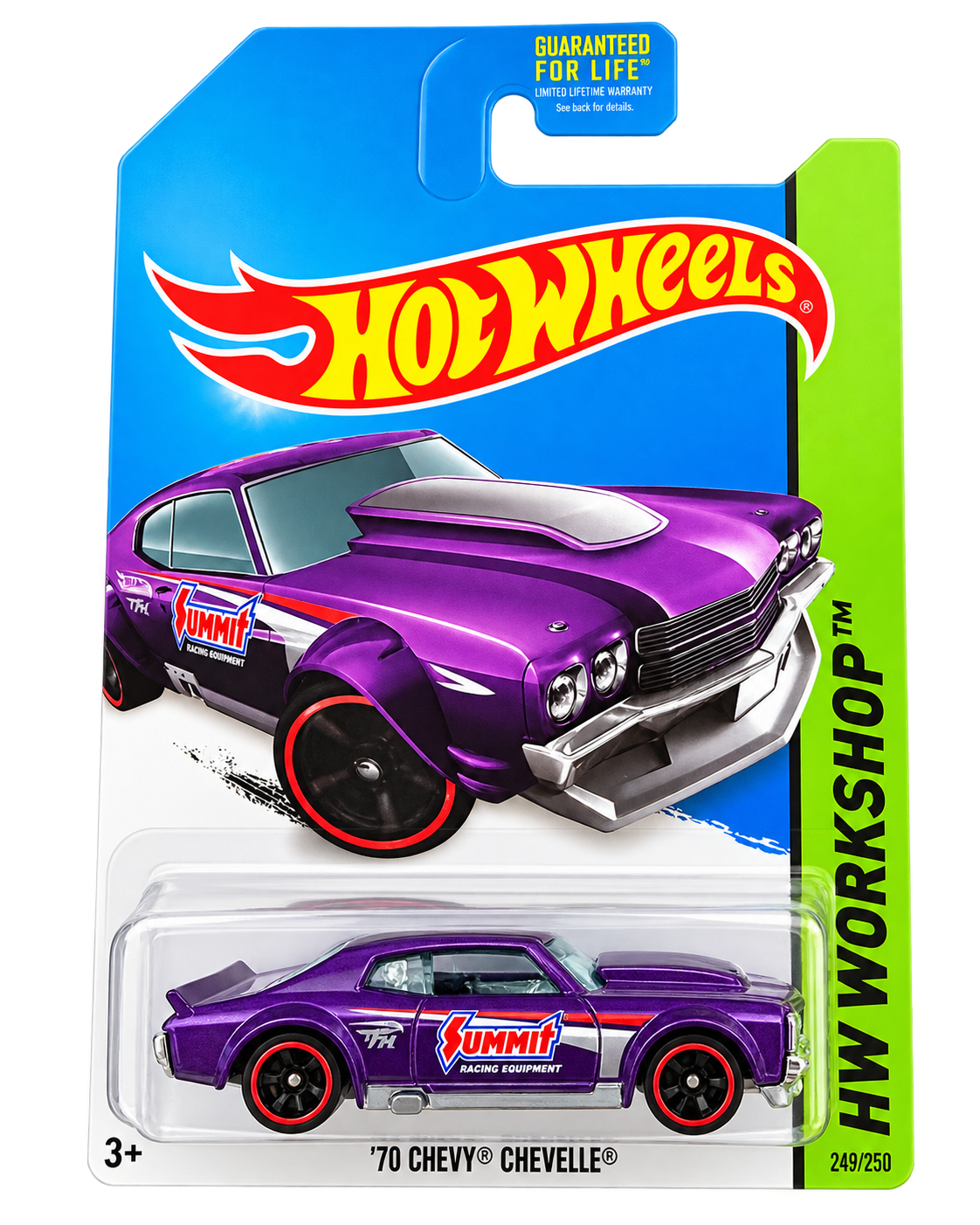 2014 Hot Wheels '70 Chevy Chevelle Super Treasure Hunt 243/250 Spectraflame purple front