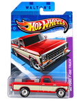 Hot Wheels Sam Walton 1979 Ford F-150 Walmart exclusive rubber tires front