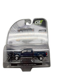 GreenLight Dually Drivers Series 17 2022 Ford F-450 Dually with Snow Plow Antimatter Blue front package