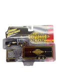 Johnny Lightning Tow & Go 1978 Dodge Midnite Express with Enclosed Car Trailer front package