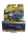 Johnny Lightning Pro Collector Storage Tin 1970 Ford Ranchero 500 Acapulco Blue front package