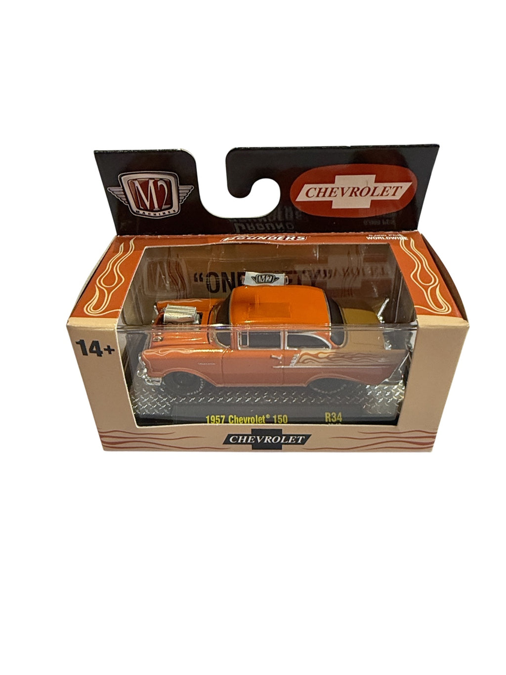 M2 Machines Ground Pounders 1957 Chevrolet 150 R34 front