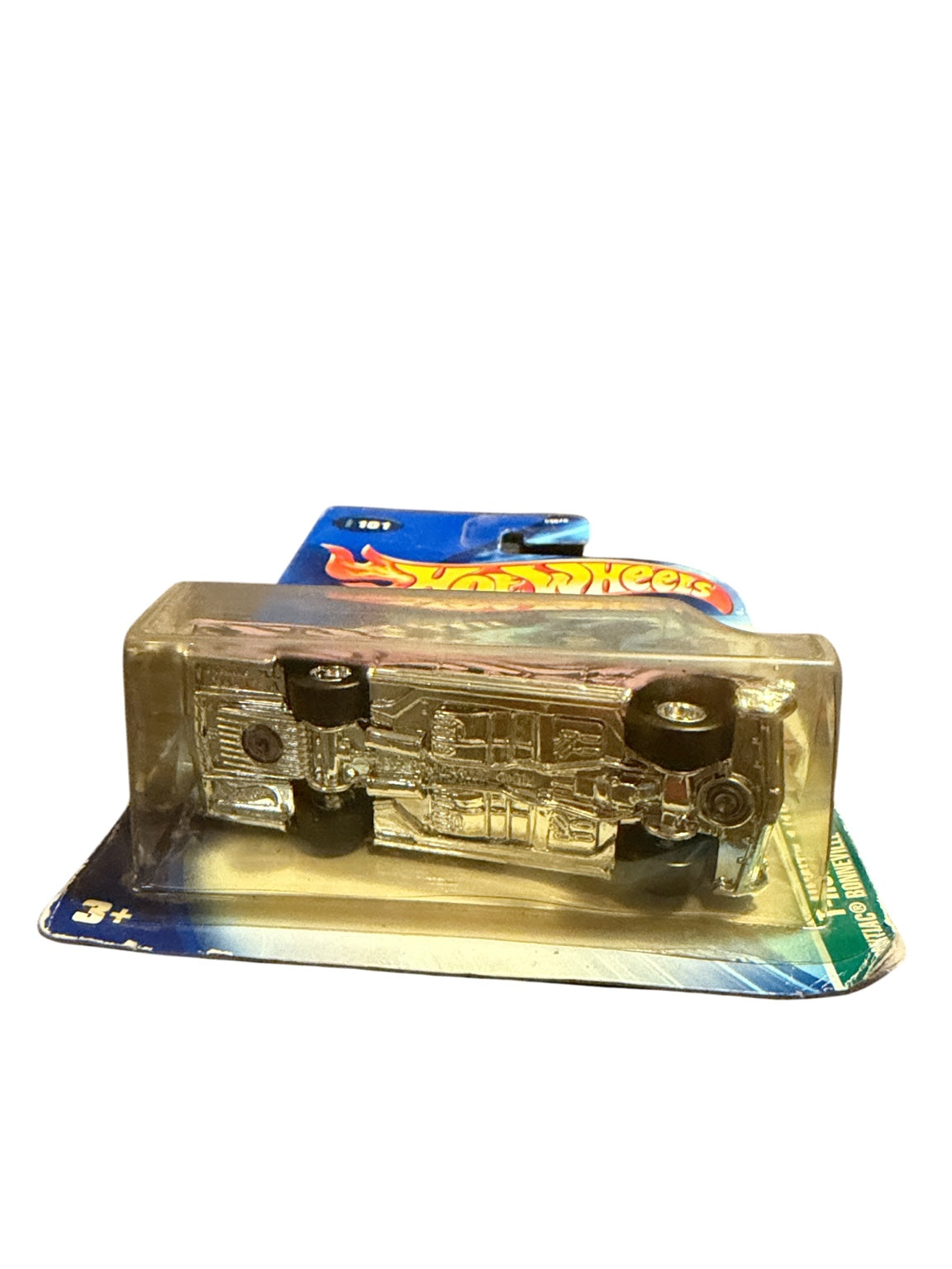 2004 Hot Wheels Treasure Hunt #101 Pontiac Bonneville 1965 back card