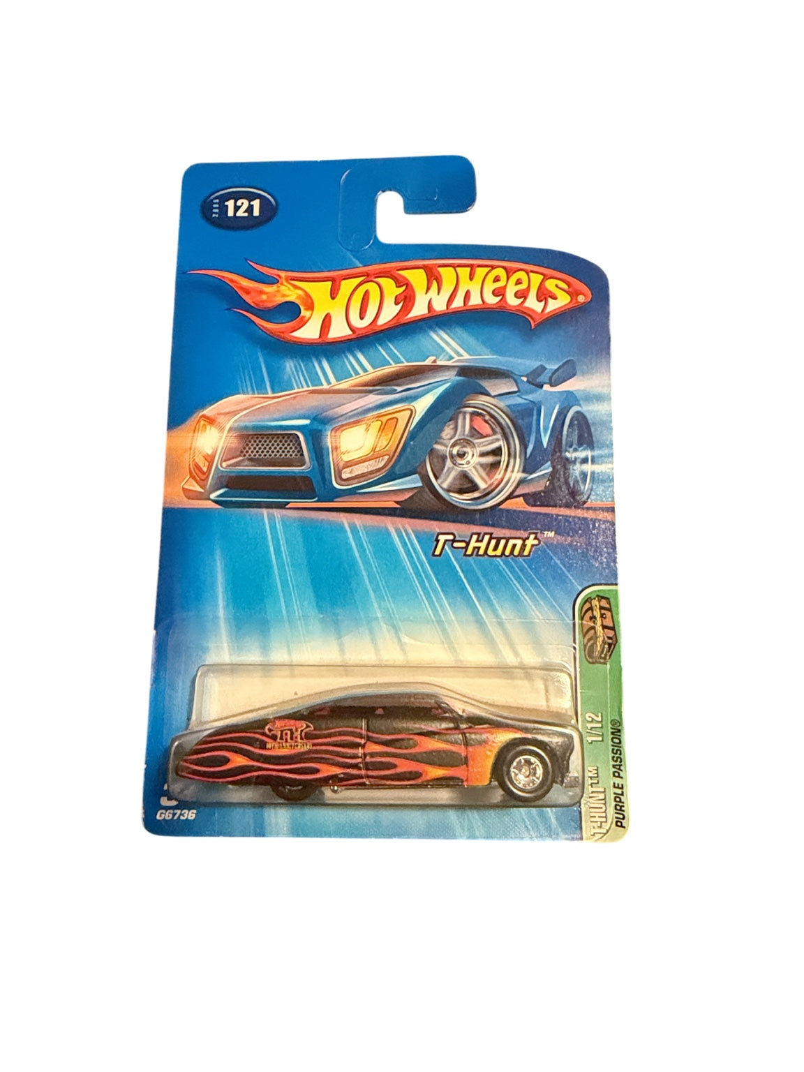 2005 Hot Wheels Treasure Hunt #121 Purple Passion 1 of 12 front card