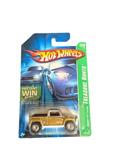 2006 Hot Wheels Treasure Hunt Hummer H3T Concept 8/12 front card