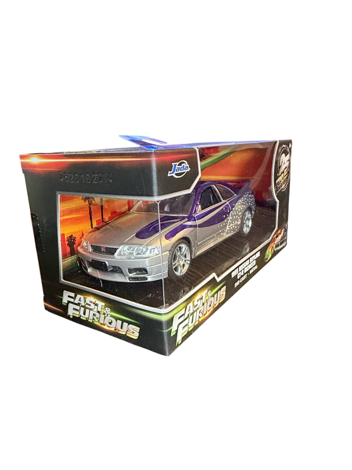 Jada Fast & Furious Skyline GT-R box rear