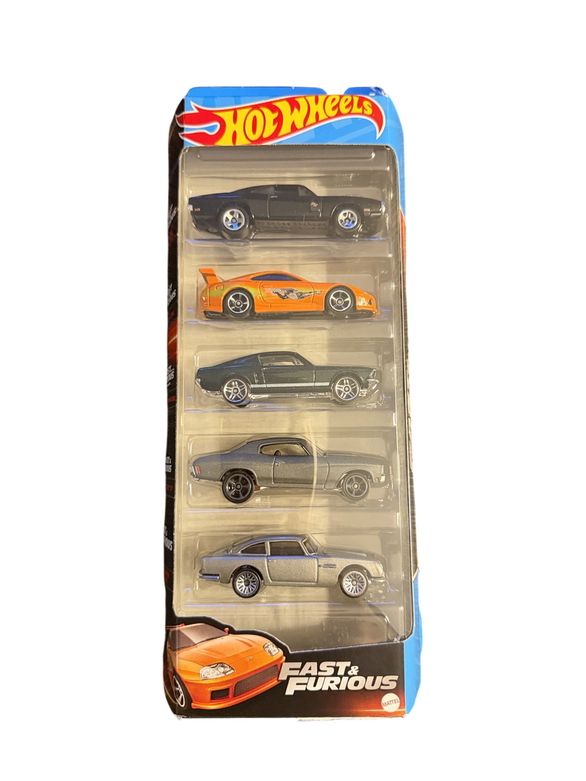 Hot Wheels Fast & Furious HLY70 5-Pack front