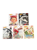 2017 Hot Wheels MAD Magazine complete five-car Pop Culture set front