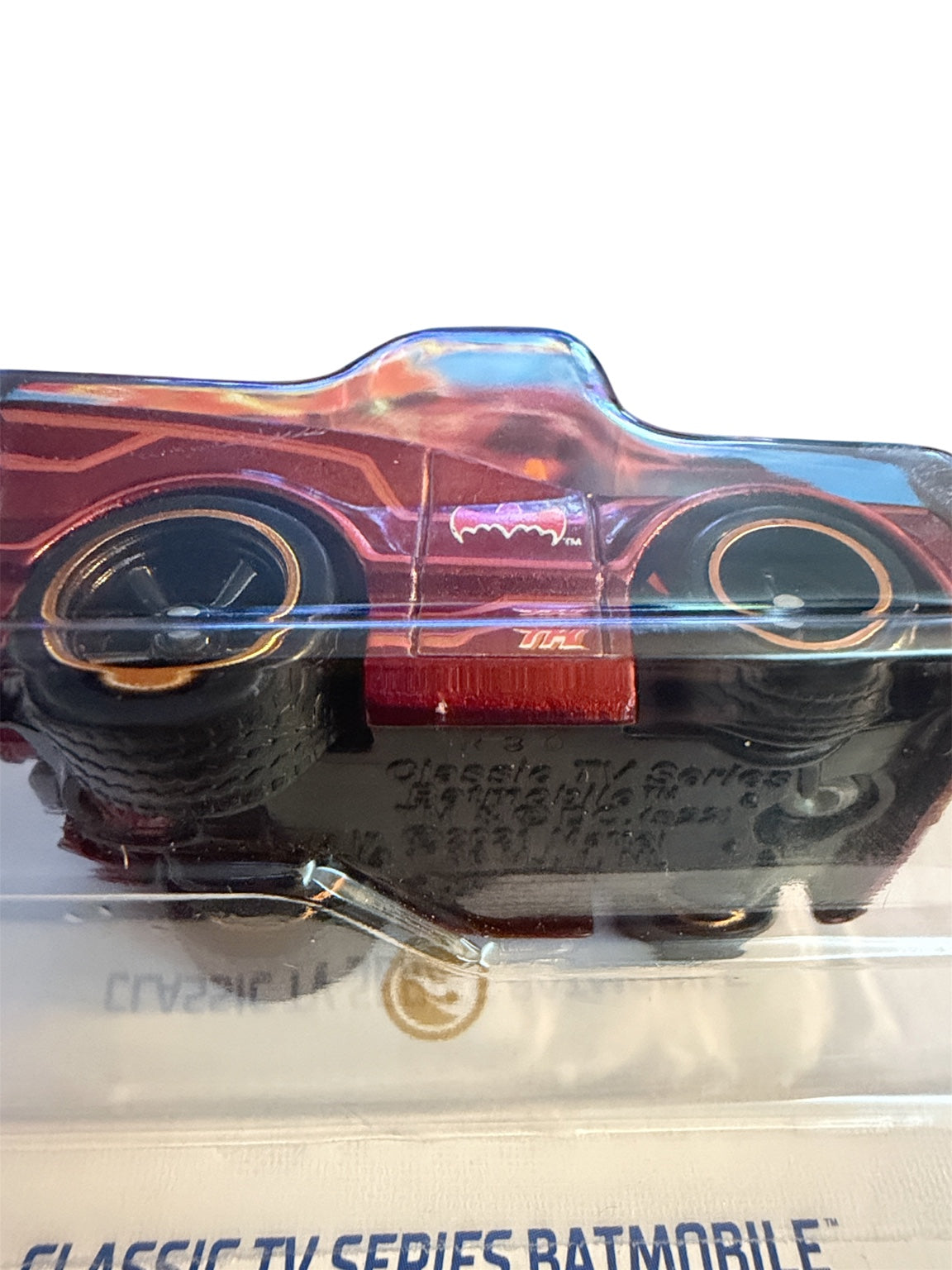 2023 Hot Wheels Classic TV Series Batmobile Super Treasure Hunt TH and Real Riders detail