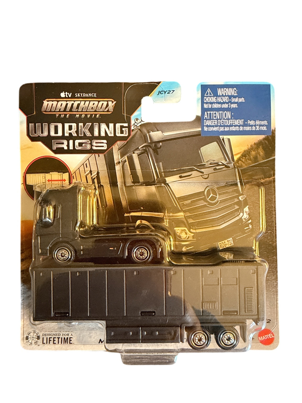 Mercedes-Benz Actros with trailer front