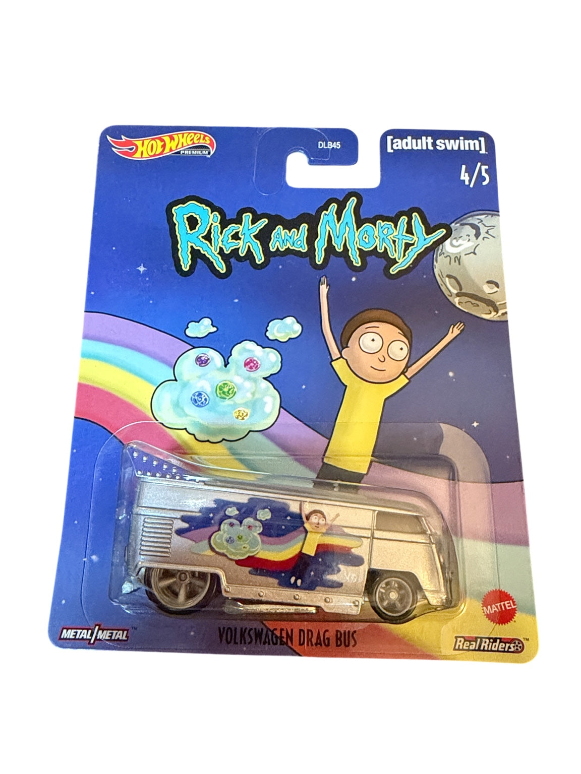 Hot Wheels Premium Rick and Morty Volkswagen Drag Bus front