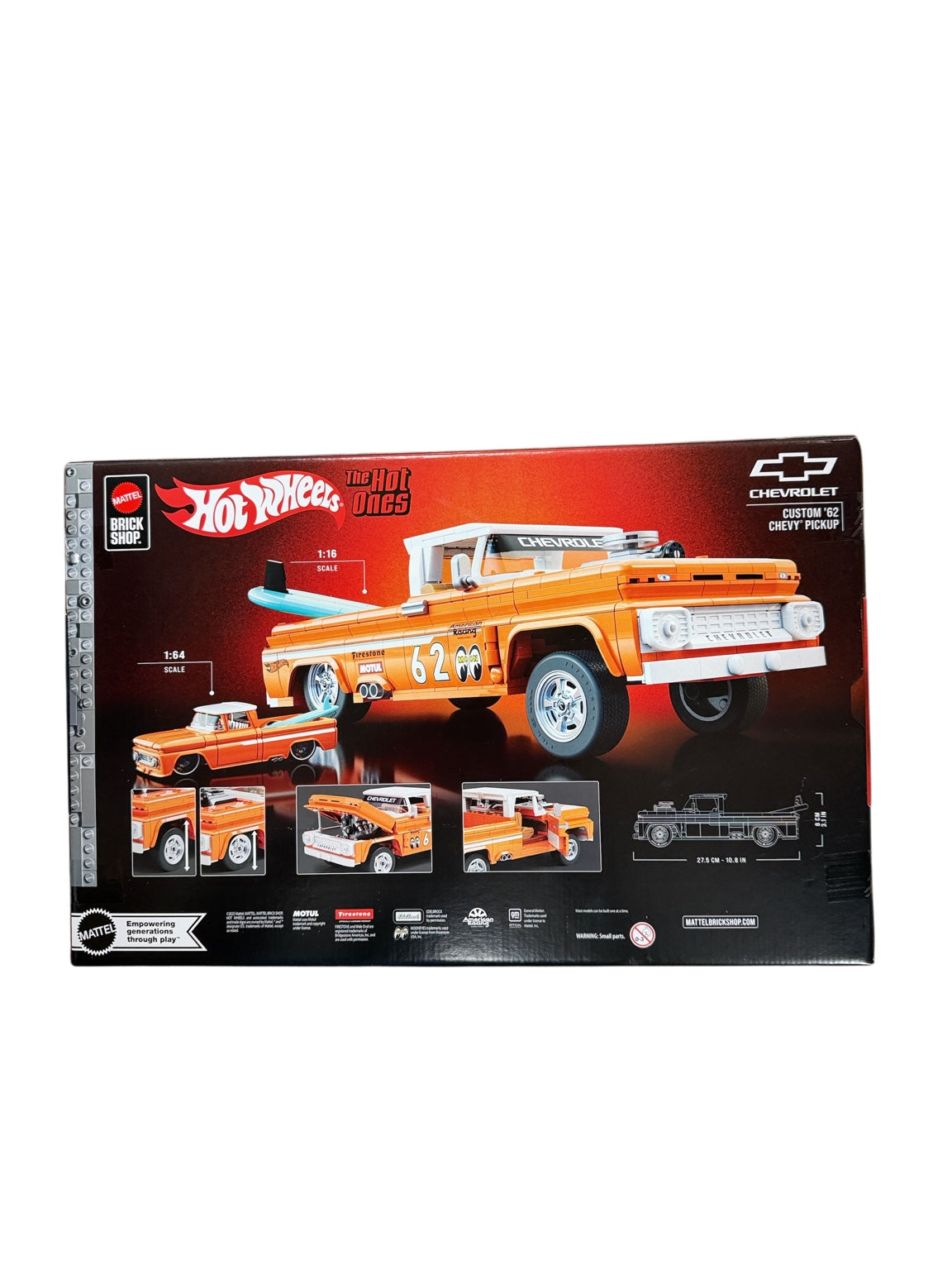 Custom ’62 Chevy Pickup Brick Shop set back