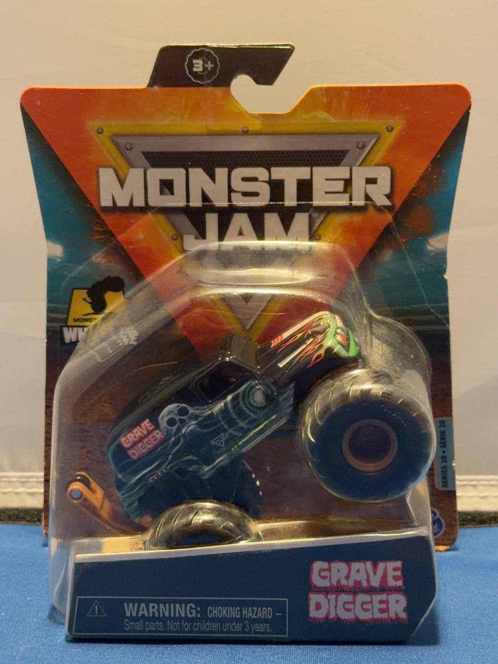 2021 Monster Jam Grandma Grave Digger Retro Rebels Series 20 unopened package front