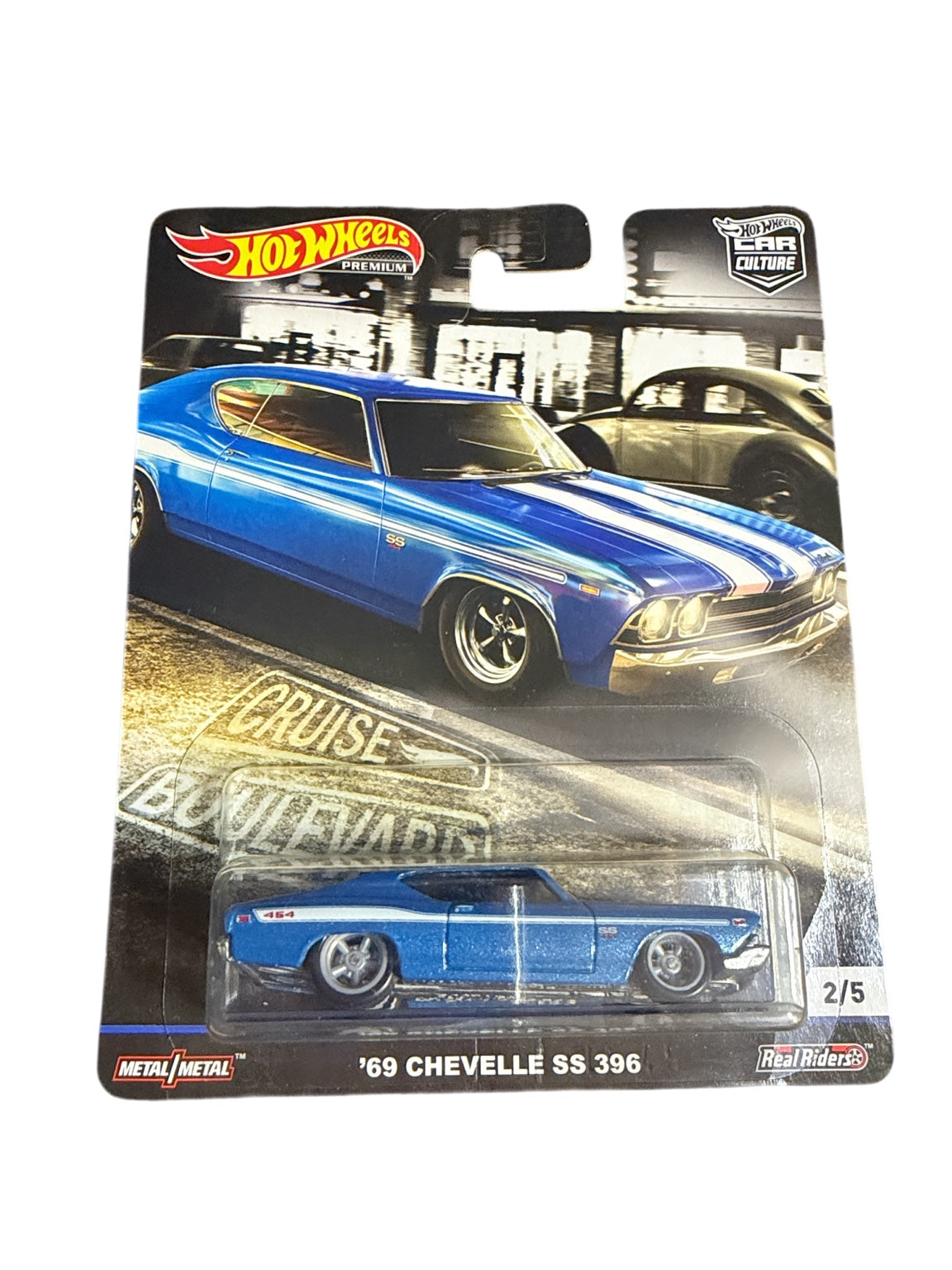 Hot Wheels Cruise Boulevard 69 Chevelle SS 396 front