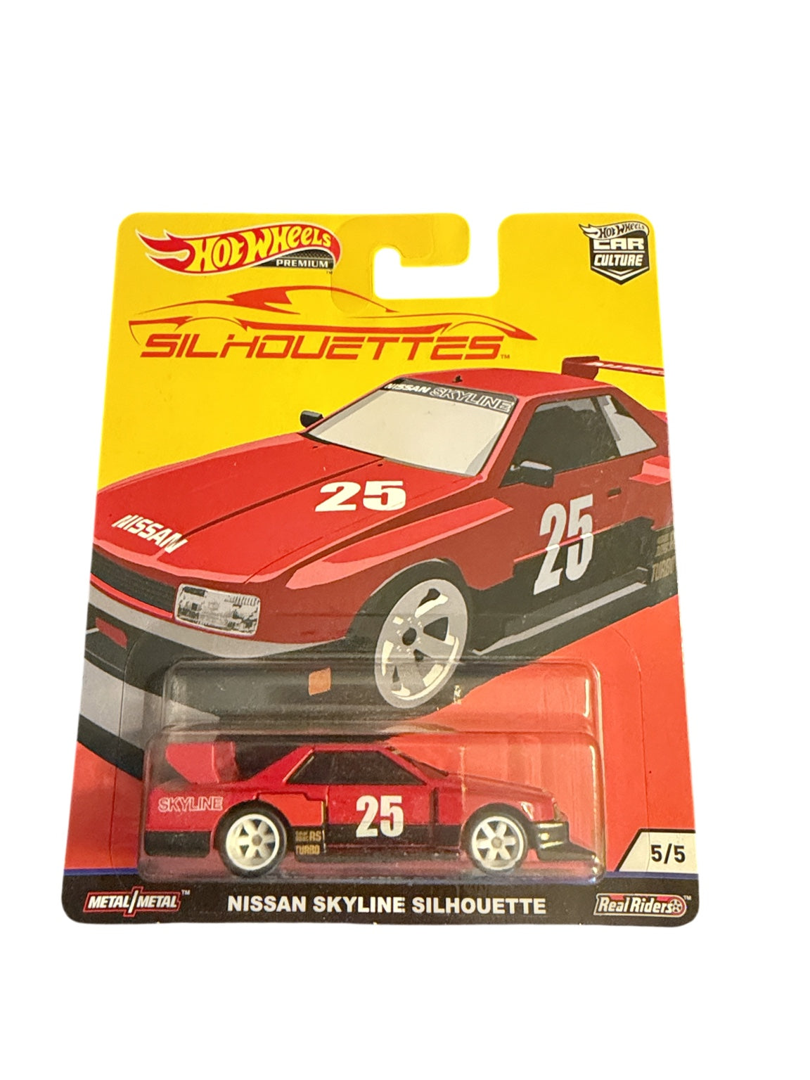 Hot Wheels Premium Silhouettes Nissan Skyline Silhouette #5/5 front