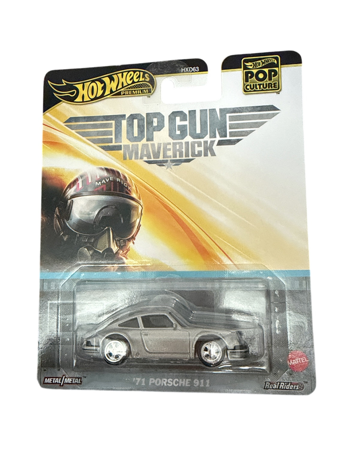 Hot Wheels Premium Pop Culture Top Gun Maverick 71 Porsche 911 front