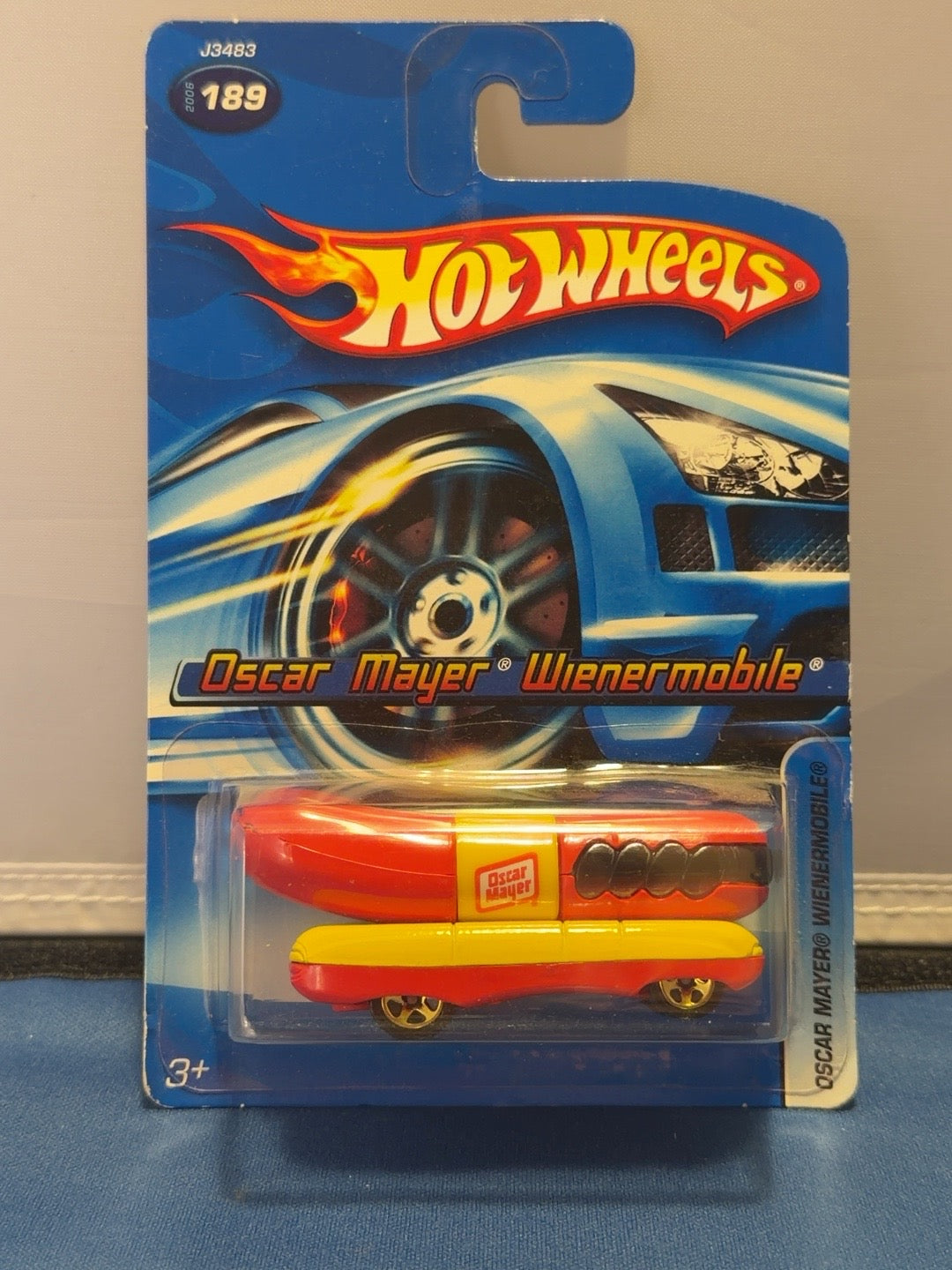 Original front photo of sealed 2006 Oscar Mayer Wienermobile J3483