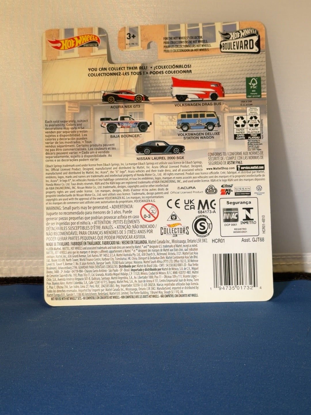 2022 Hot Wheels Boulevard 44 VW Deluxe Station Wagon back