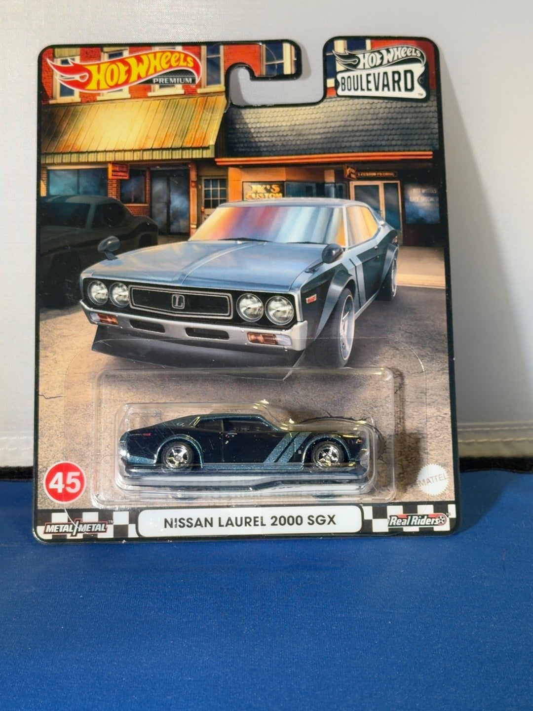 2022 Hot Wheels Boulevard 45 Nissan Laurel 2000 SGX sealed front