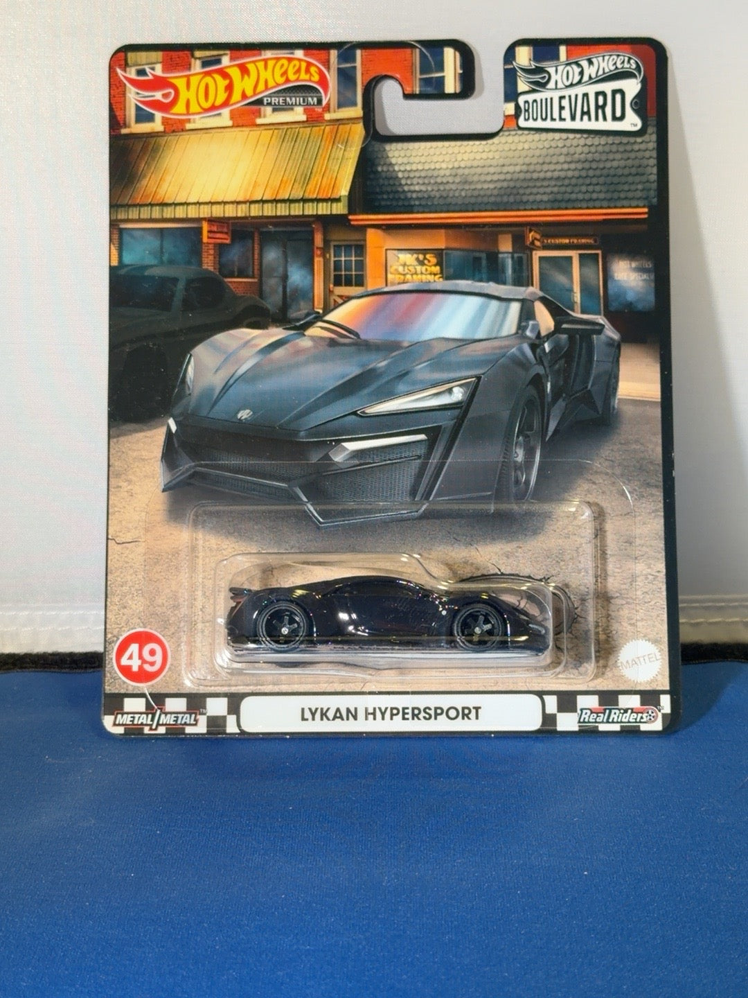 Hot Wheels Premium Boulevard 49 Lykan HyperSport sealed front