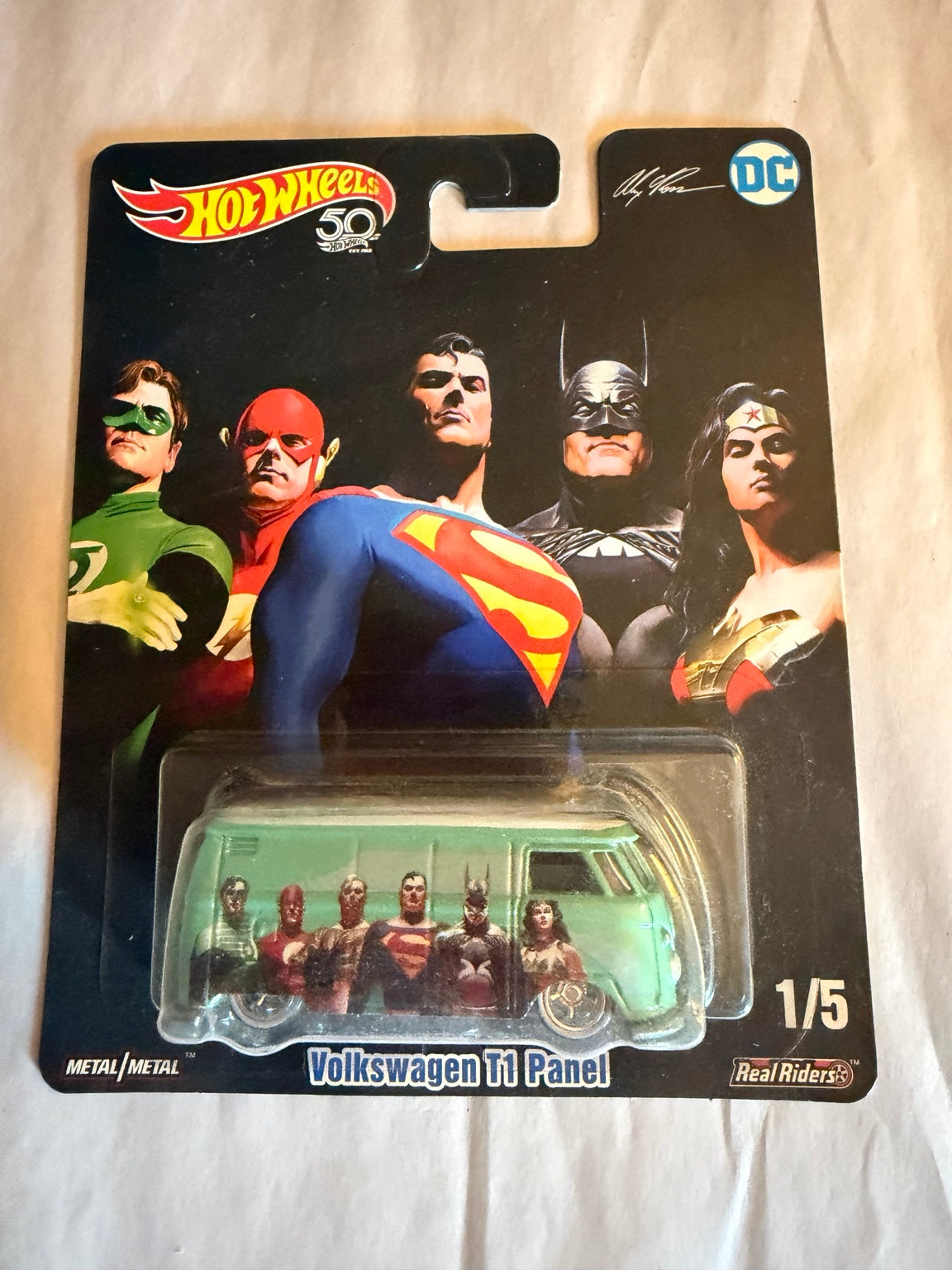 DC Comics Alex Ross complete five-car set original photo 3