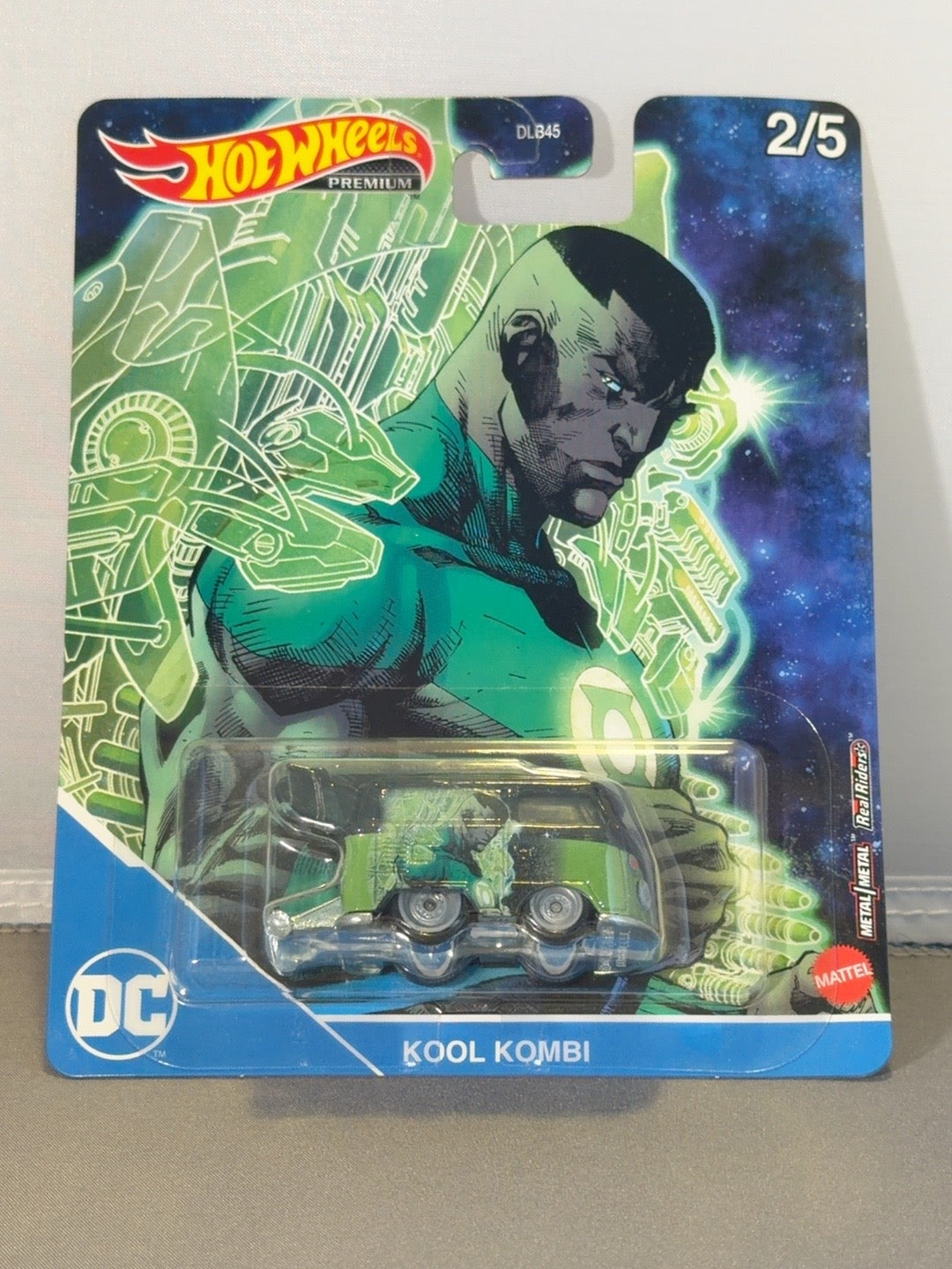Hot Wheels Premium Green Lantern Kool Kombi 2/5 GRL43 front
