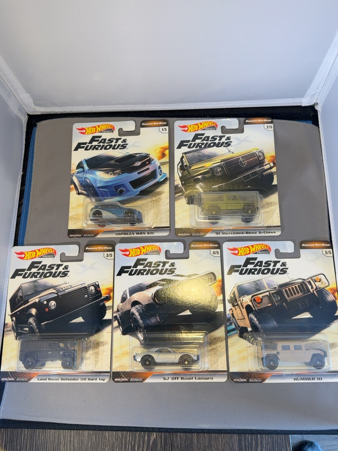 Original photo 1 of complete Fast and Furious Furious Off Road five car set