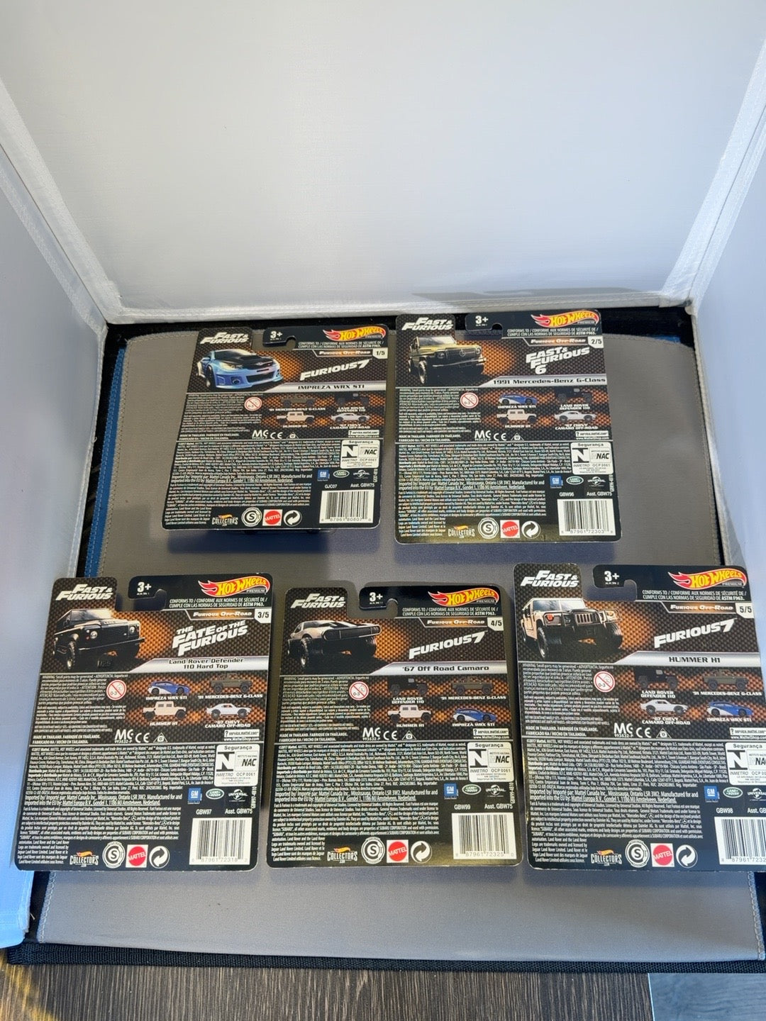 Original photo 2 of complete Fast and Furious Furious Off Road five car set