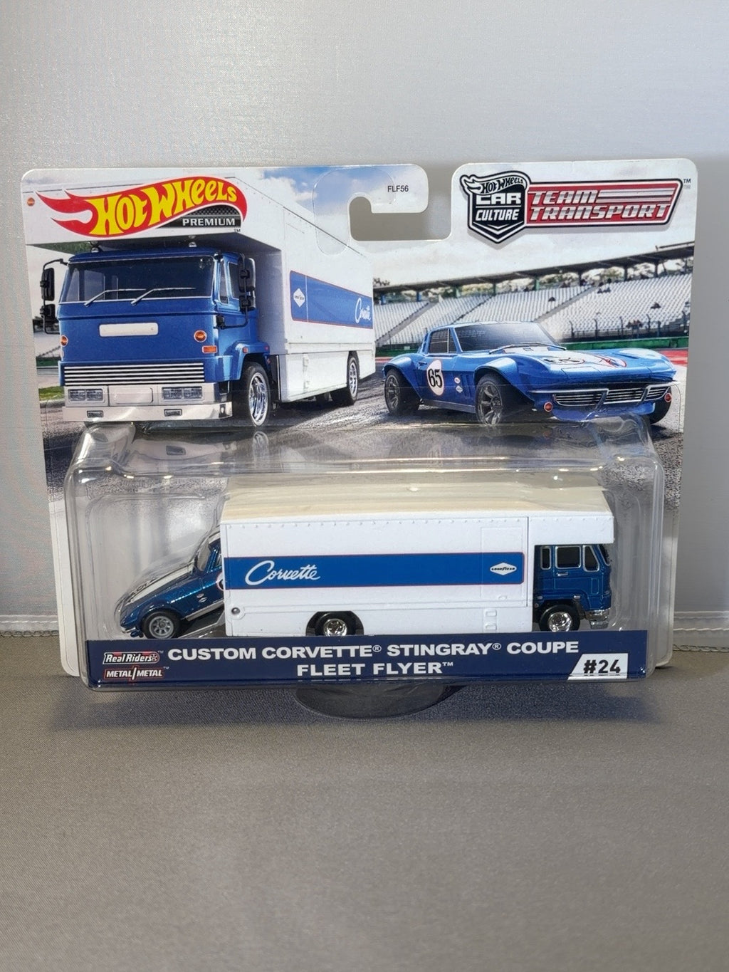 Original front photograph Corvette Stingray Team Transport #24