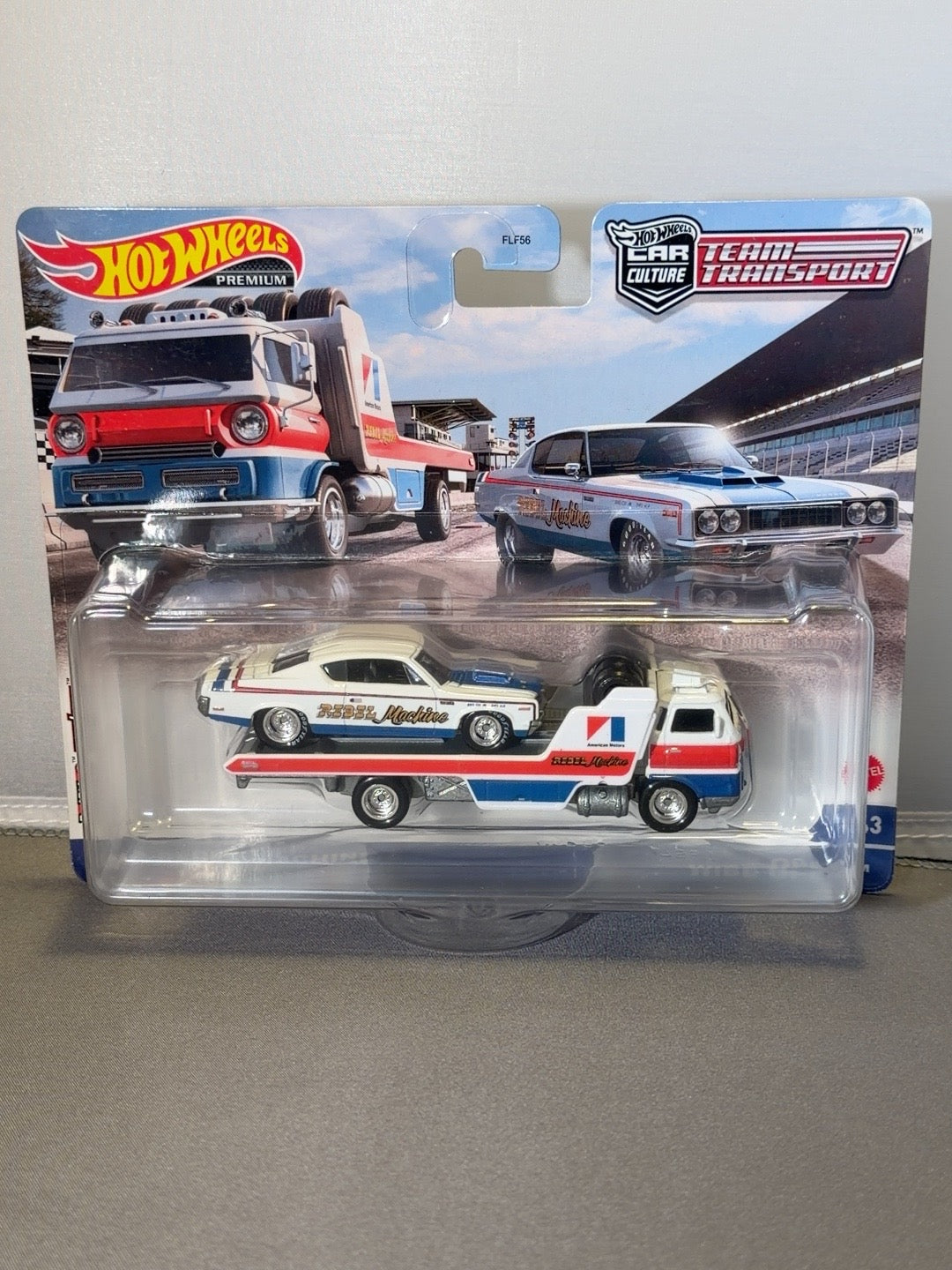Actual sealed AMC Rebel Machine Team Transport front