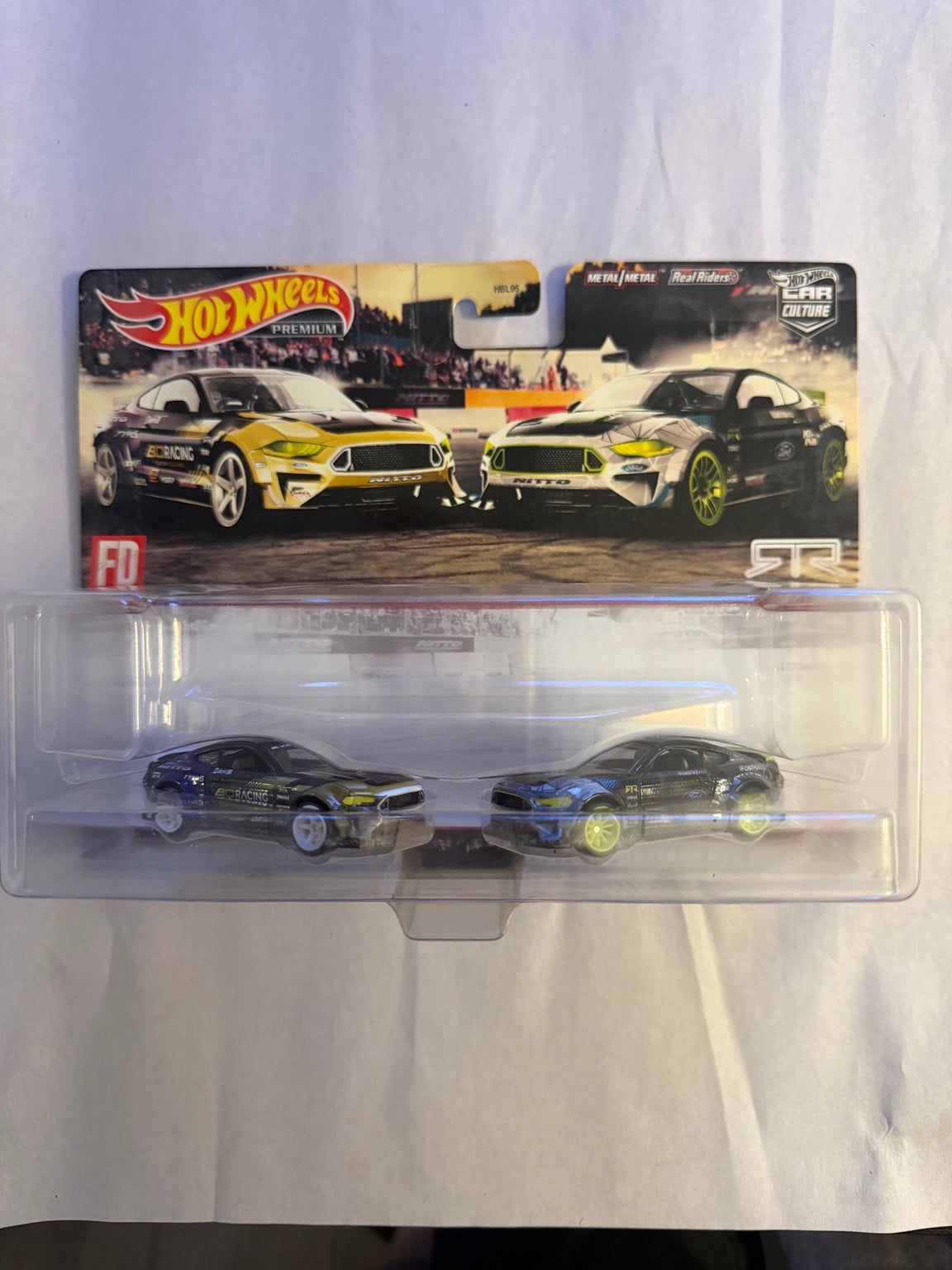 Hot Wheels Mustang RTR Spec 5 2020 and 2021 sealed two pack front